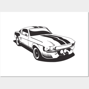 Mustang Posters and Art